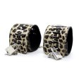(image for) Lockable Leopard Print 10 Piece Bondage Kit