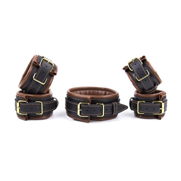 (image for) Neck Collar And Cuffs Bondage Kit