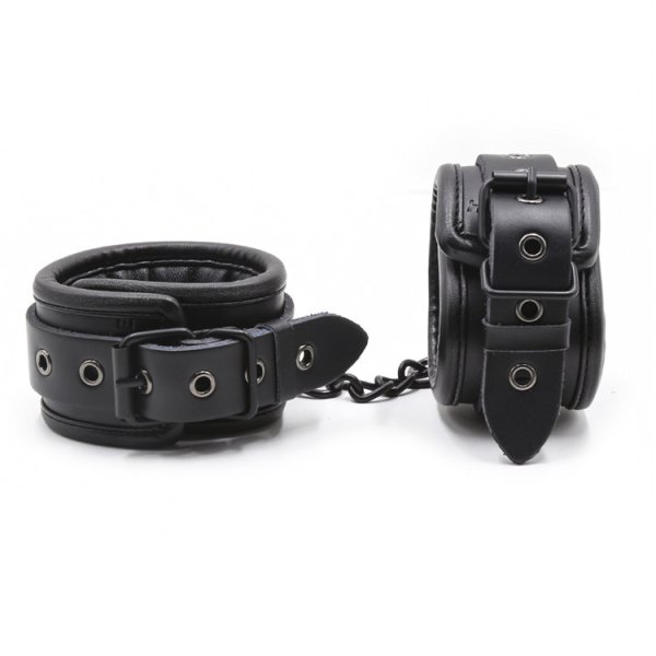 (image for) Pin Buckle Leather Collar & Cuffs