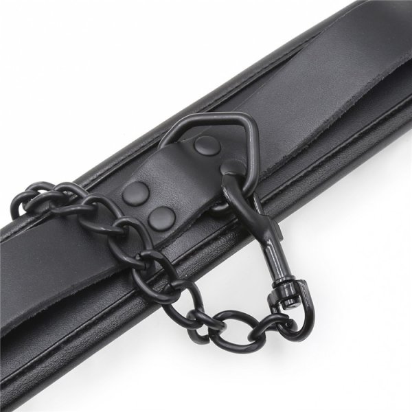(image for) Pin Buckle Leather Collar & Cuffs