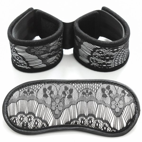 (image for) Velcro Wrist Cuff With Blind Mask
