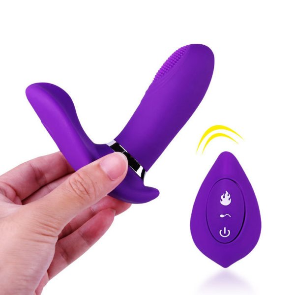 (image for) Heating Passionate Harness Vibrator