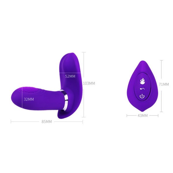 (image for) Heating Passionate Harness Vibrator
