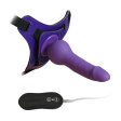(image for) Harness Silicone Dildo With 10 Model Vibrations
