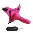 (image for) Harness Silicone Dildo With 10 Model Vibrations