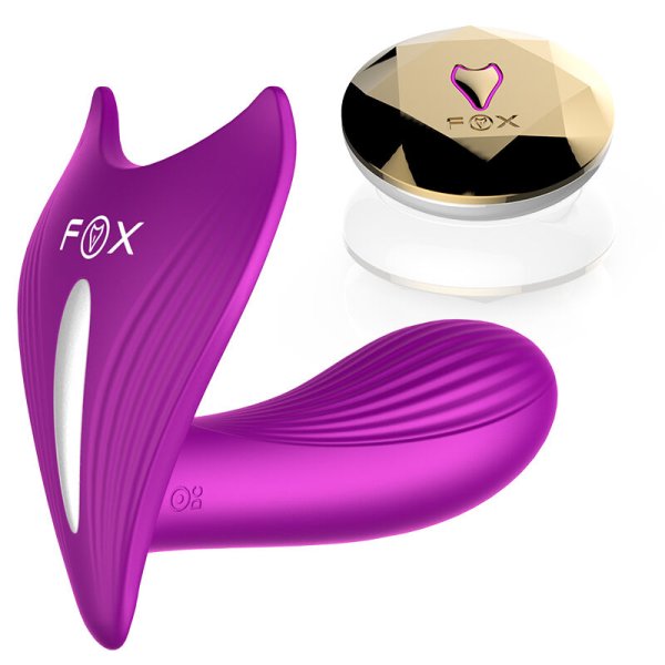 (image for) Fox Hide Strap-on G-spot Vibrator