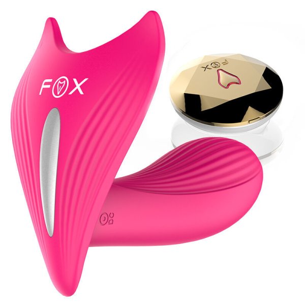(image for) Fox Hide Strap-on G-spot Vibrator