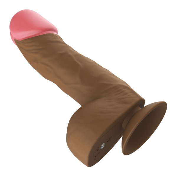 (image for) Rotation Wireless Realistic Dildo - 6.8"