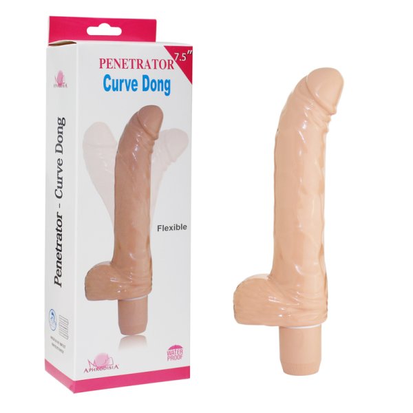 (image for) Realistic G-spot Vibrator With Balls