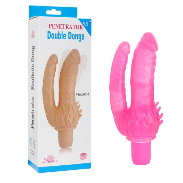 (image for) Realistic Double Penetration Vibrator