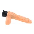(image for) Real Feel Curved Vibrating Dildo
