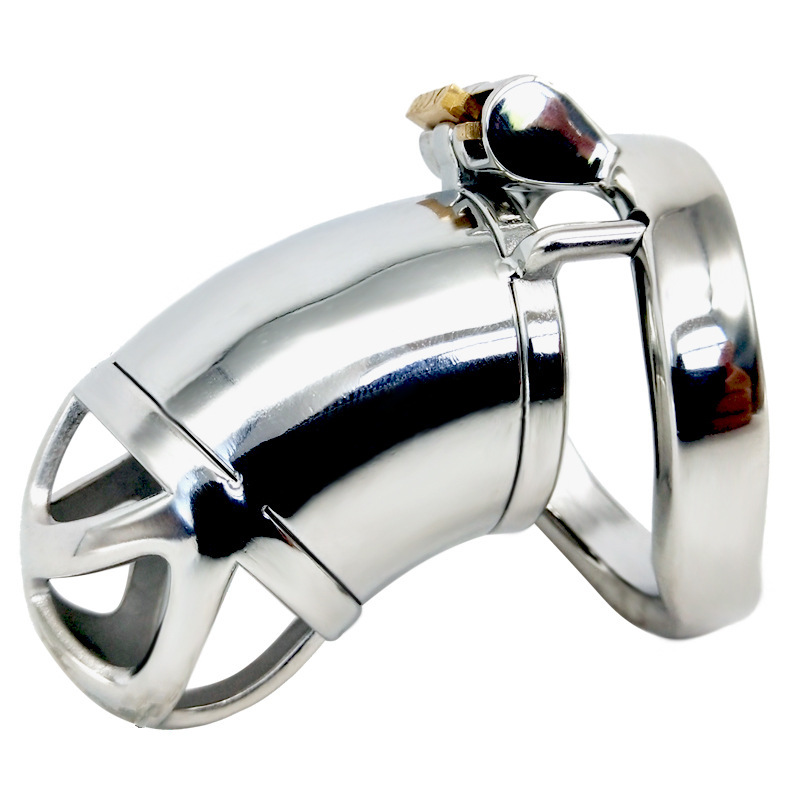 (image for) Steel Cock Cage with Bend Ring