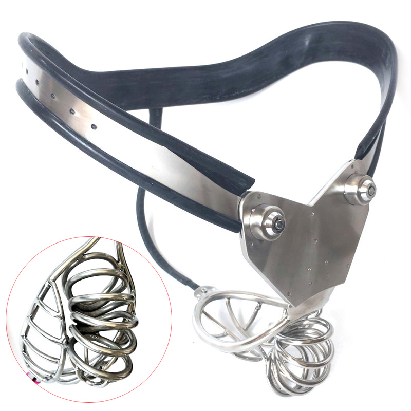 (image for) EMCC T-Back Hollow Cage Chastity Belt