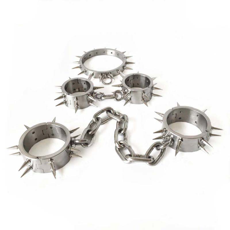 (image for) Spiked Stainless Steel Bondage Kit