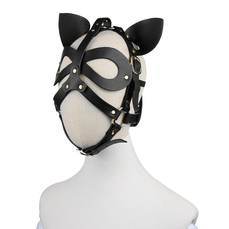 (image for) Cosplay Bondage Hood With Ear