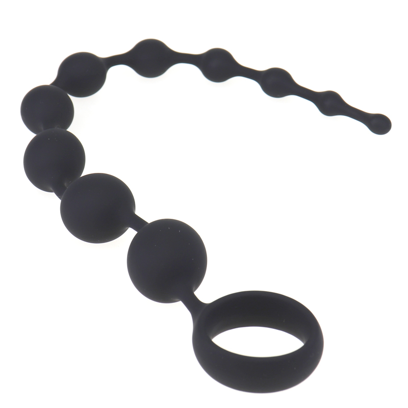 (image for) Flexible Silicone Anal Beads