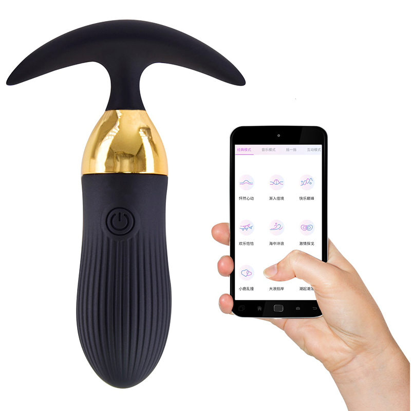 (image for) APP Control Stripe Anal Vibrator
