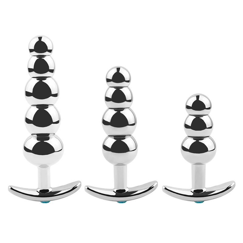 (image for) Stainless Steel Anal Beads