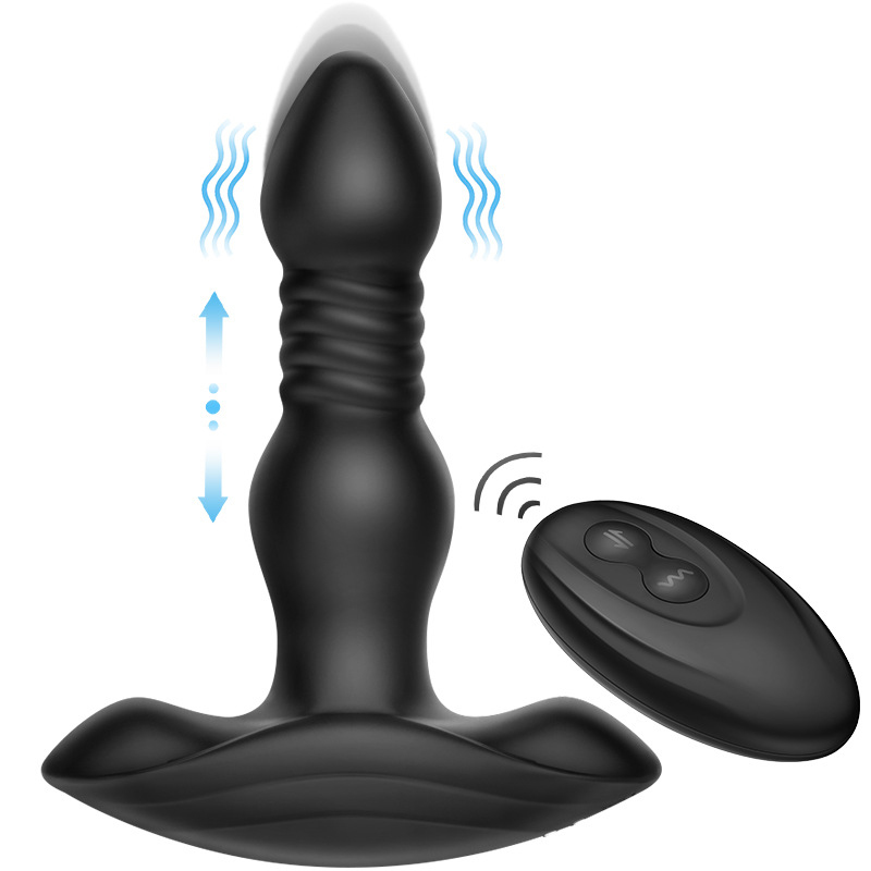(image for) Comaberenices Thrusting and Vibrating Anal Plug