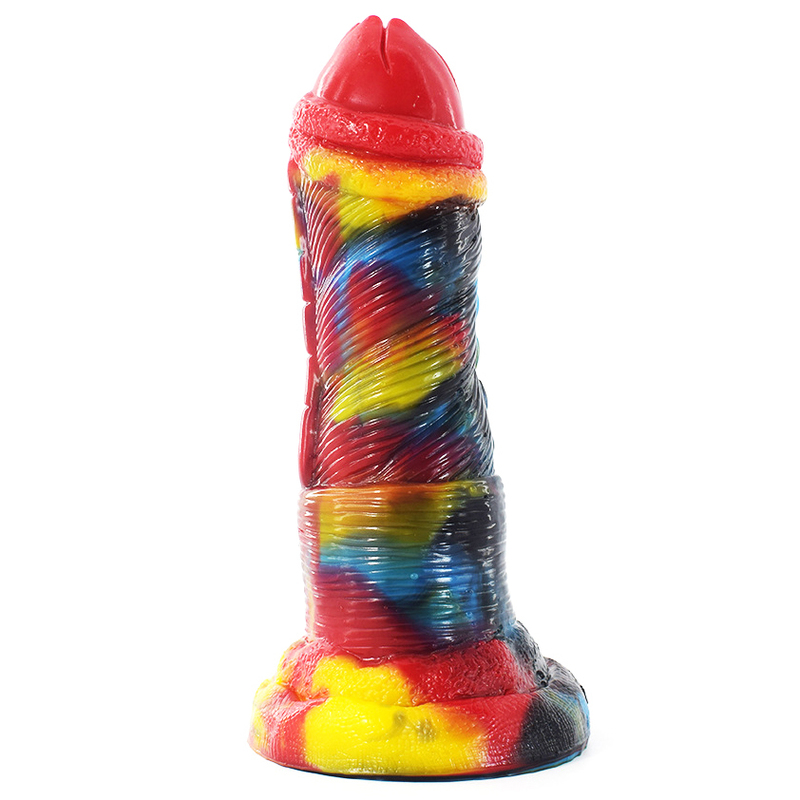 (image for) Graffiti Multicolor Anal Dildo - 03