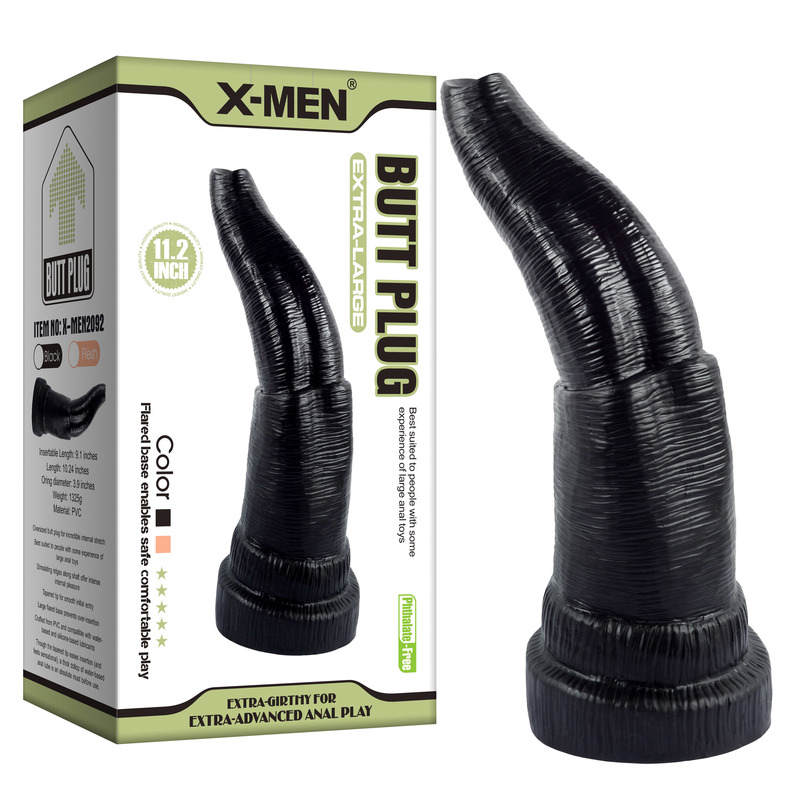 (image for) Prostate Butt Plug 11.2\"/28.5 cm