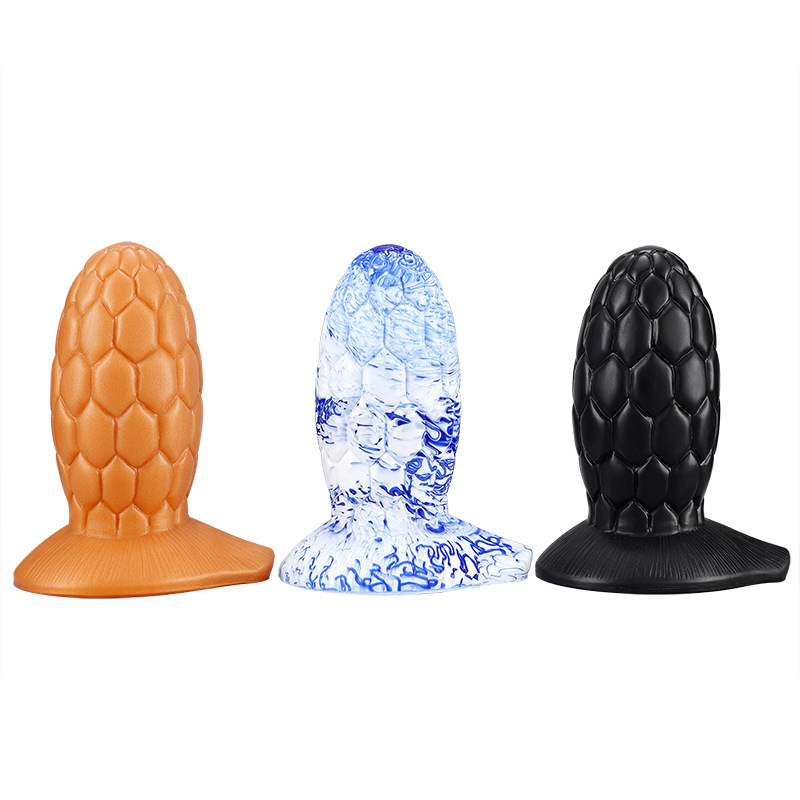 (image for) Dragon Egg Silicone Butt Plug