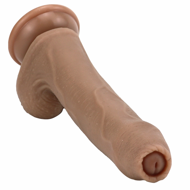 (image for) Lifelike 8.7\"/22 cm Realistic Dildo - Foreskin