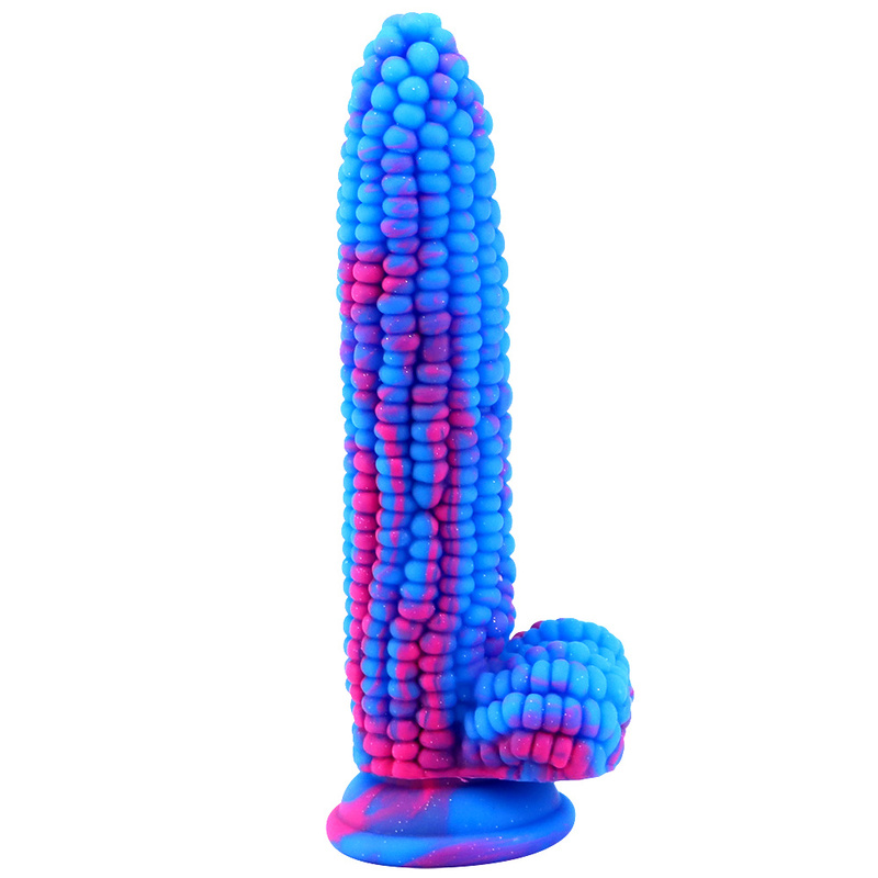 (image for) Corn Double Color Silicone Dildo
