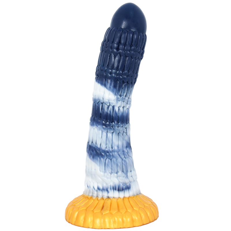 (image for) Darkblue Liquid silica gel Dildo- 06