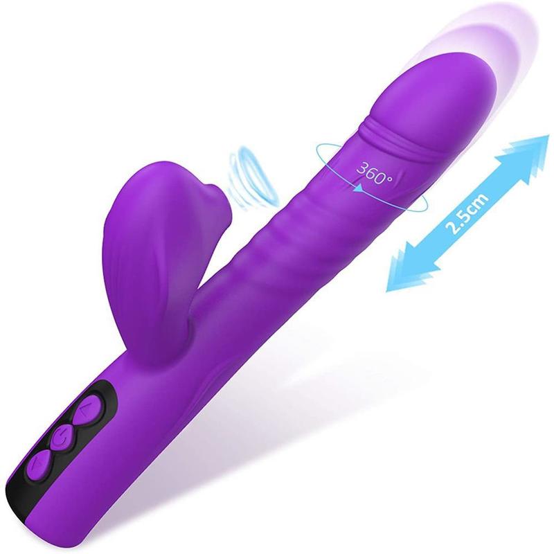 (image for) Thrusting & Sucking Rabbit Vibrator
