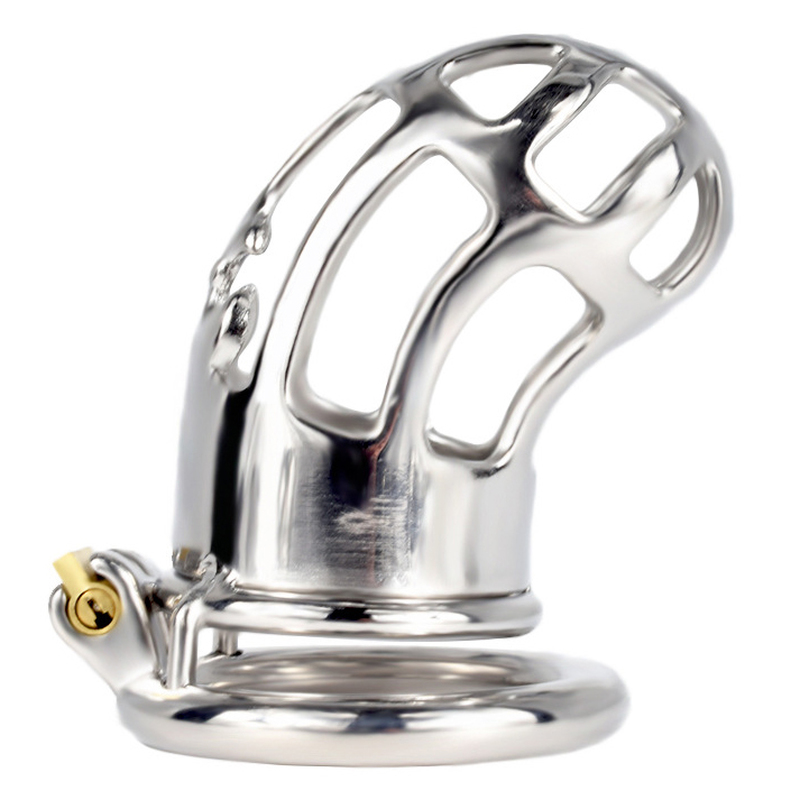 (image for) Hollow Out Chastity Cage With Round Ring