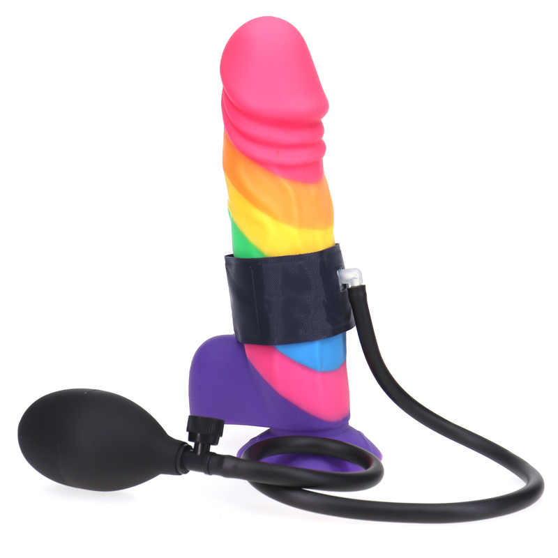 (image for) Inflatable Strap Cock Ring