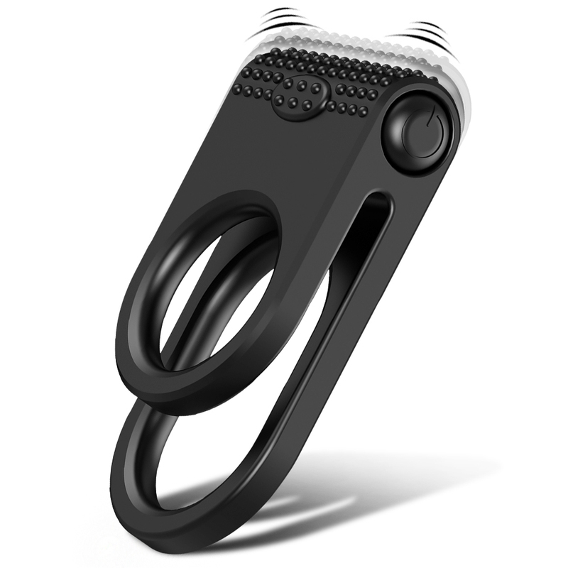 (image for) Twins Vibrator Cock Ring