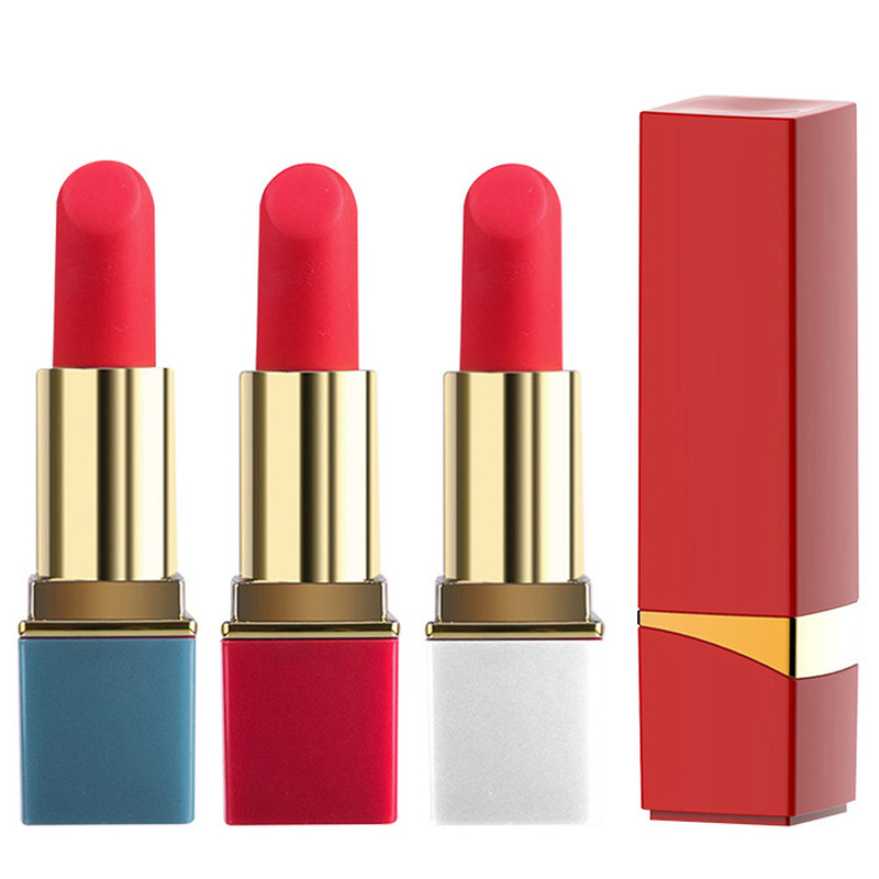(image for) Rechargeable Silicone Vibrating Lipstick