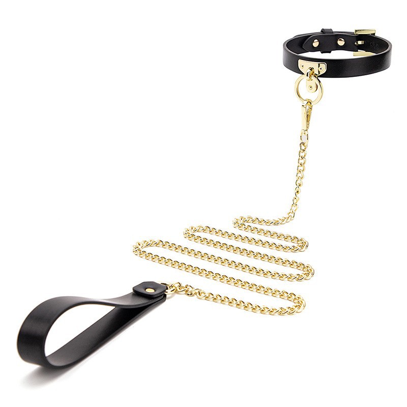 (image for) Exquisite Leather Big O Ring Collar