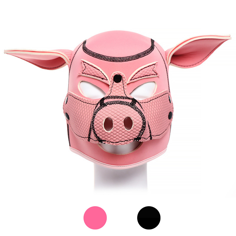(image for) Pig Head Bondage Hood