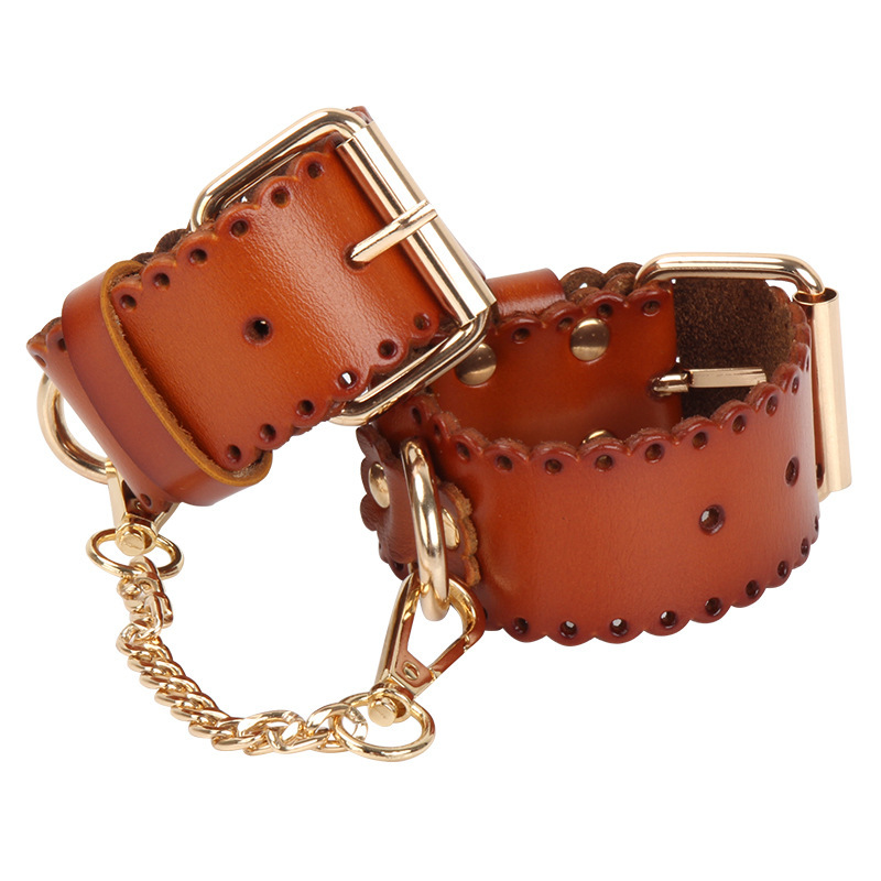 (image for) Real Leather Handcuffs