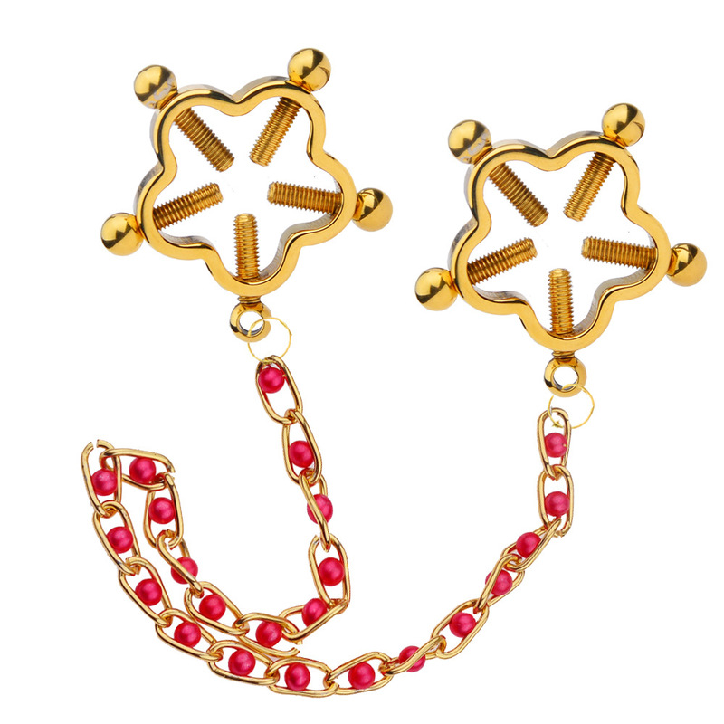 (image for) Golden Peach Blossom Adjustable Nipple Press