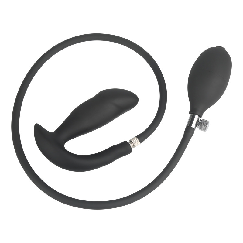 (image for) Inflatable Dildo Pump Penis Anal Butt Plug