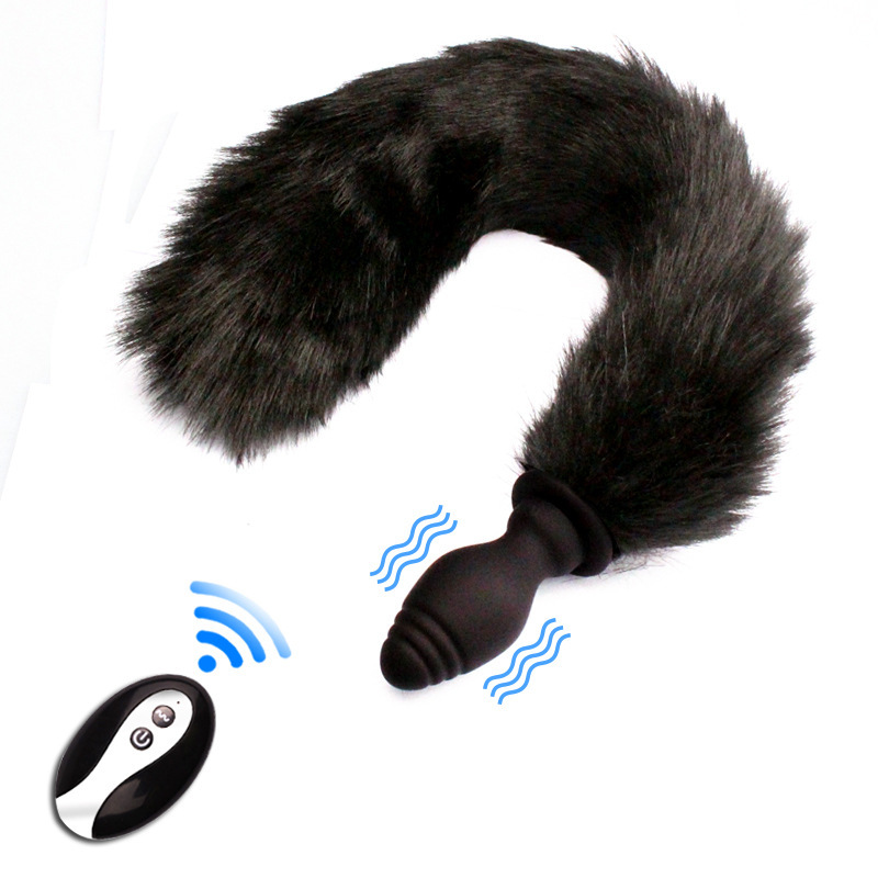 (image for) Vibration Fox Tail Butt Plug