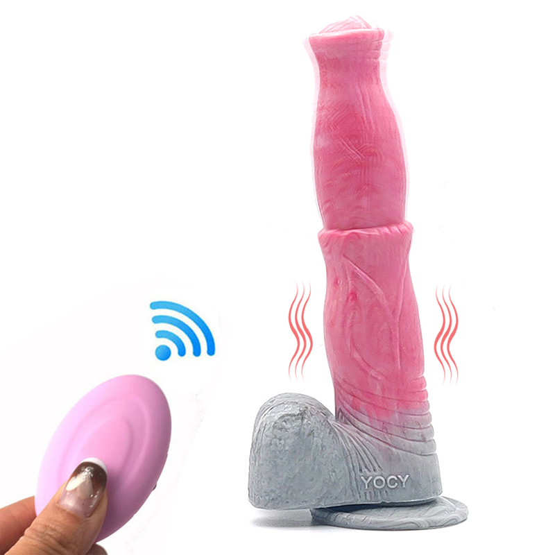(image for) Vibration Animal Kont Silicone Dildo - 05