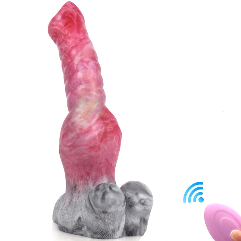 (image for) Vibration Animal Kont Silicone Dildo - 08
