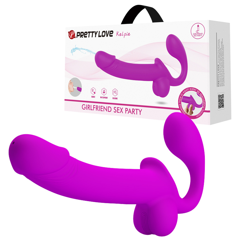 (image for) Squirt Dual Strap on Dildo