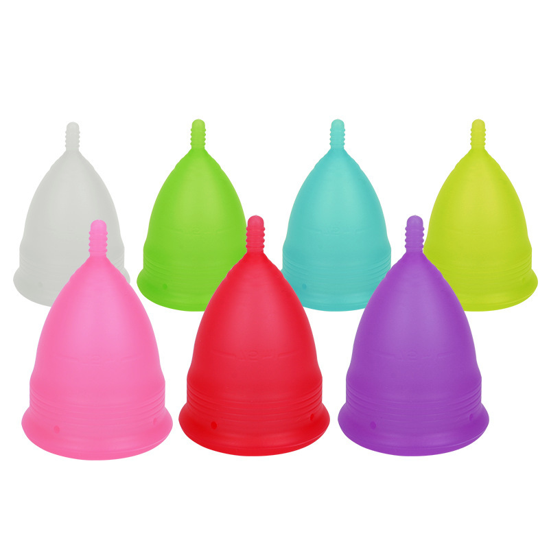 (image for) Medical Silicone Colorful Menstrual Cup