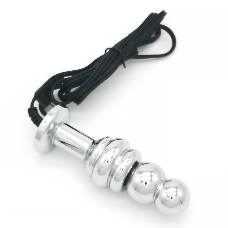 (image for) Bipolar Metal Electric Shock Butt Plug- C
