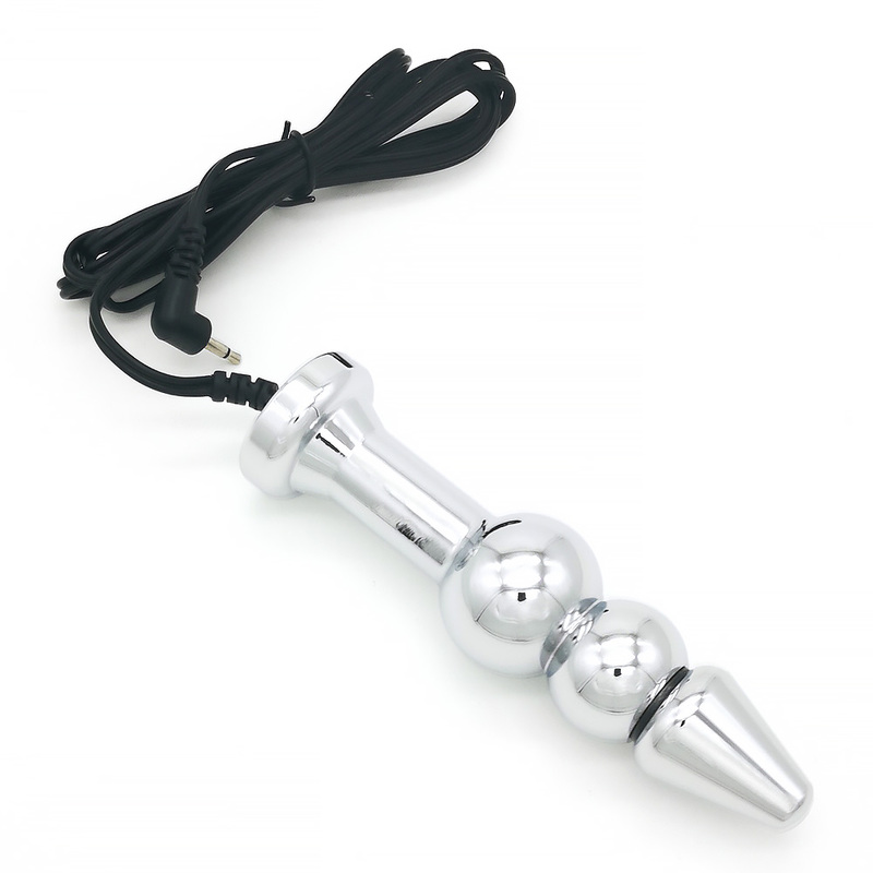 (image for) Bipolar Metal Electric Shock Butt Plug- E