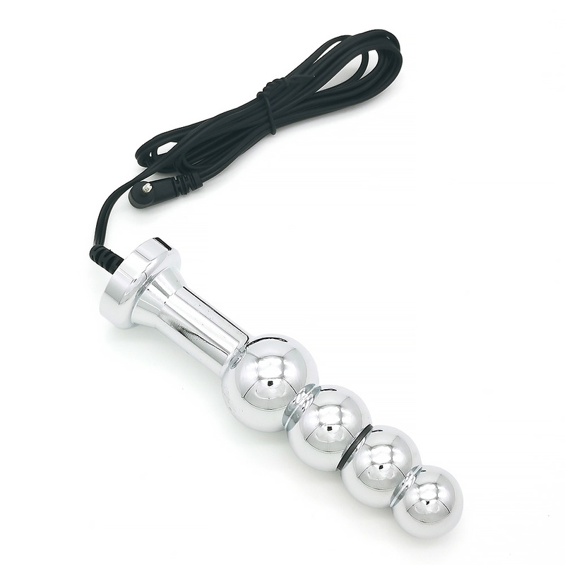 (image for) Bipolar Metal Electric Shock Butt Plug- F