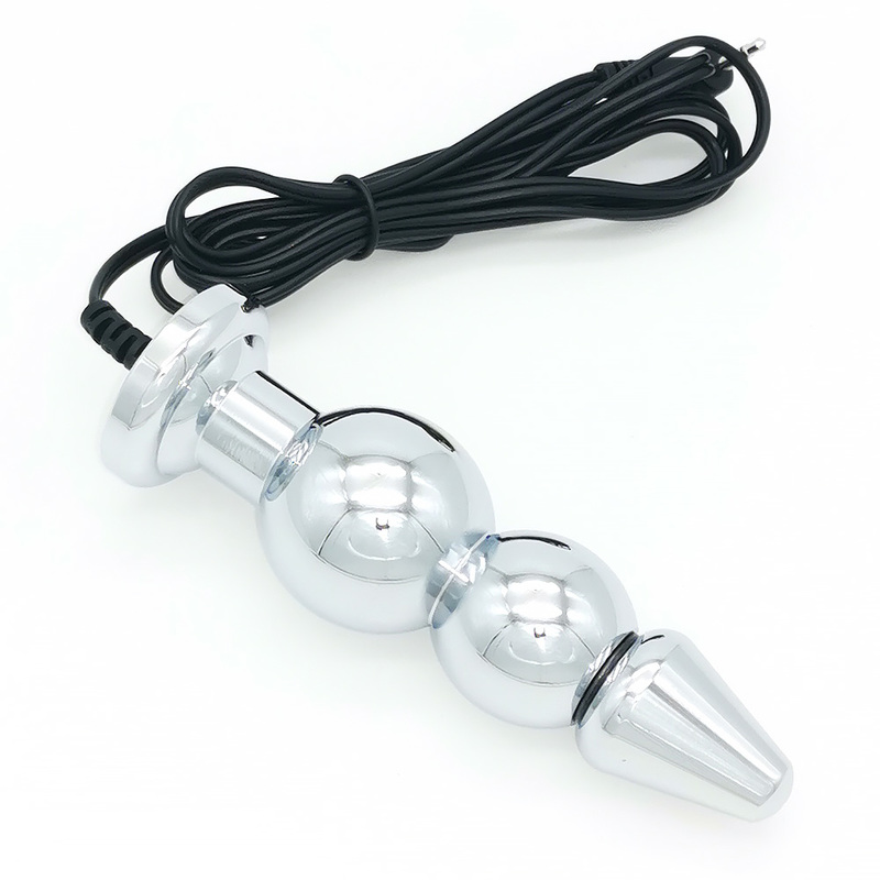 (image for) Bipolar Metal Electric Shock Butt Plug- H