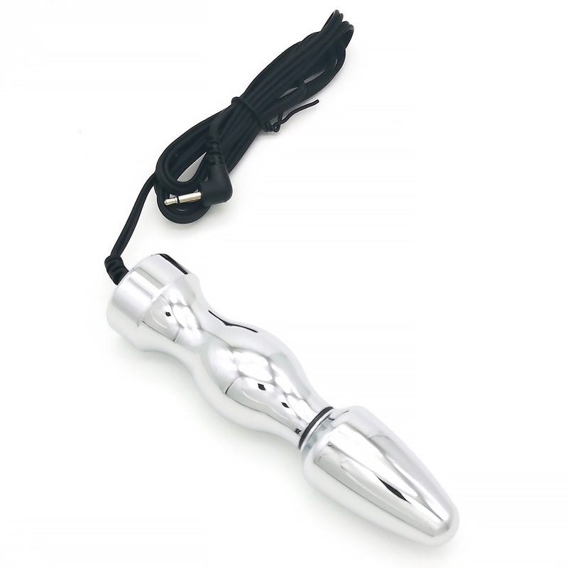 (image for) Bipolar Metal Electric Shock Butt Plug- T