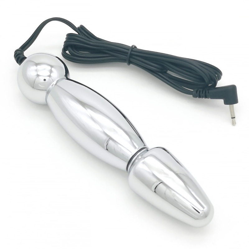 (image for) Bipolar Metal Electric Shock Butt Plug- U